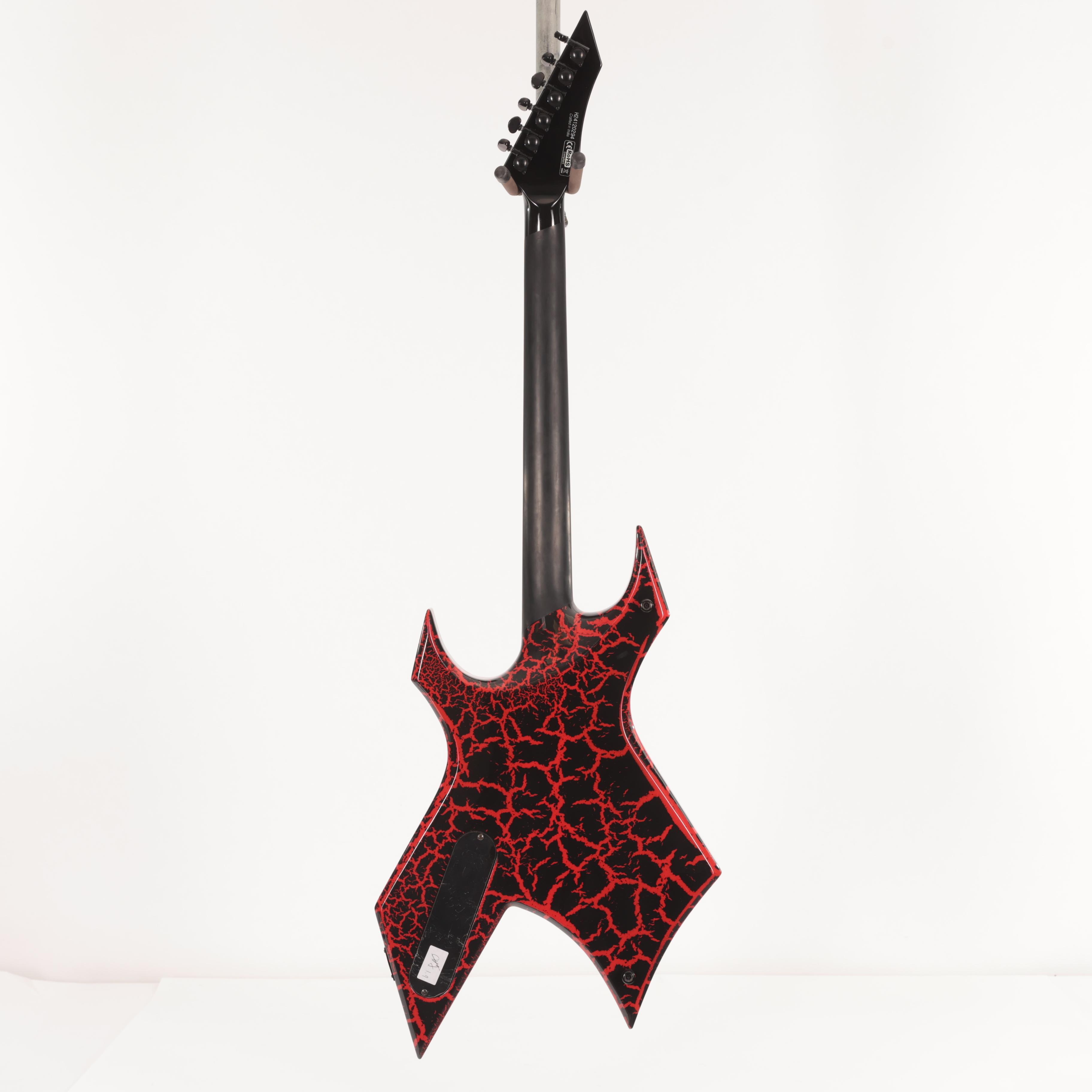 BC Rich Warlock Legacy with Kahler Trem Electric Guitar in Red